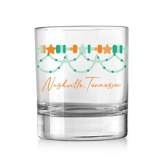 11oz Bourbon Glass-Love+Local Showgirl