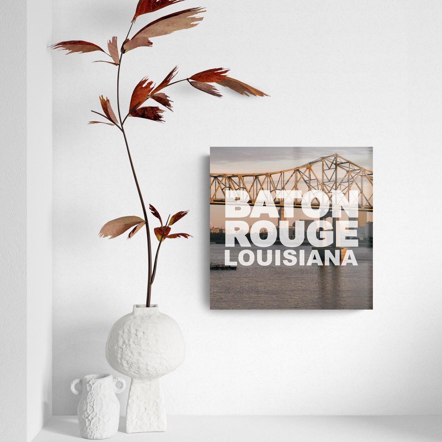 Baton Rouge Louisiana Photo | Hi-Def Glass Art | Eaches | Min 2