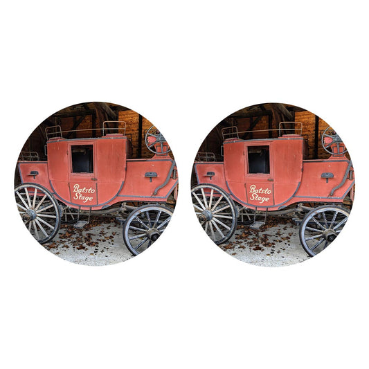 Monokian Basto | Absorbent Car Coasters | Set of 2 | Min 4