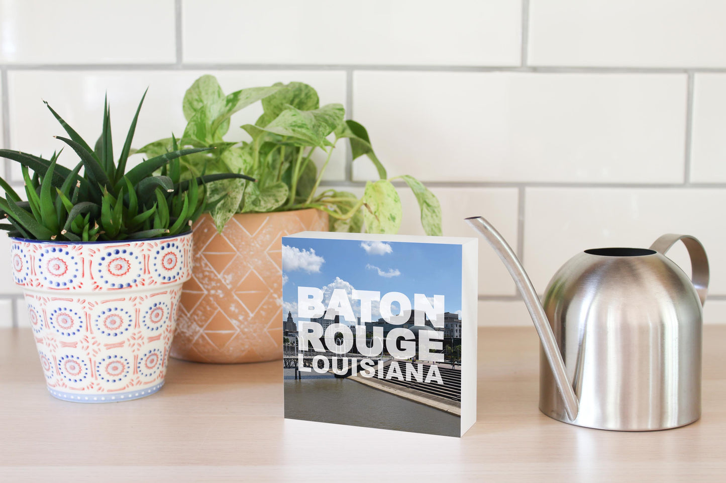 Baton Rouge Louisiana Photo | Wood Block | Eaches | Min 4