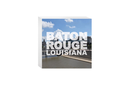 Baton Rouge Louisiana Photo | Wood Block | Eaches | Min 4