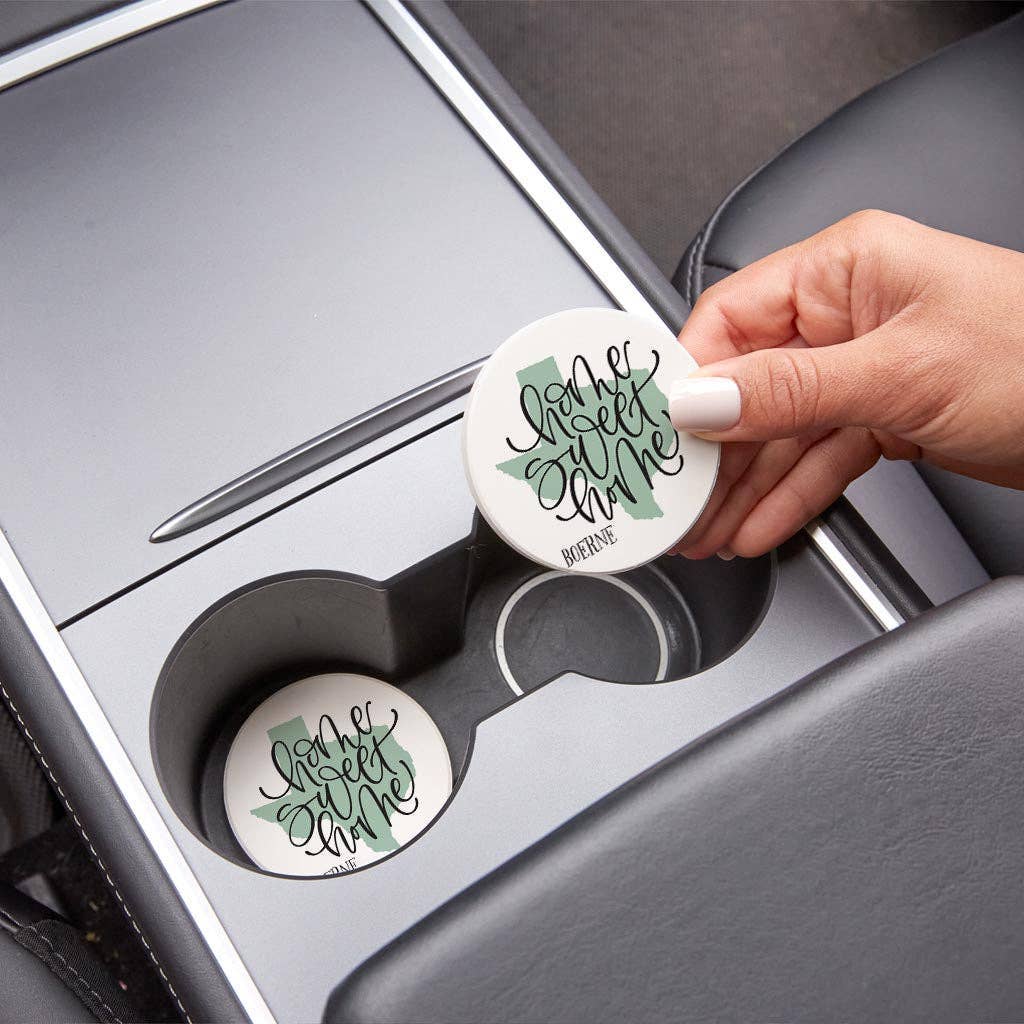 Car Coaster, Stocking Stuffer, Car Accessories, Custom Gift