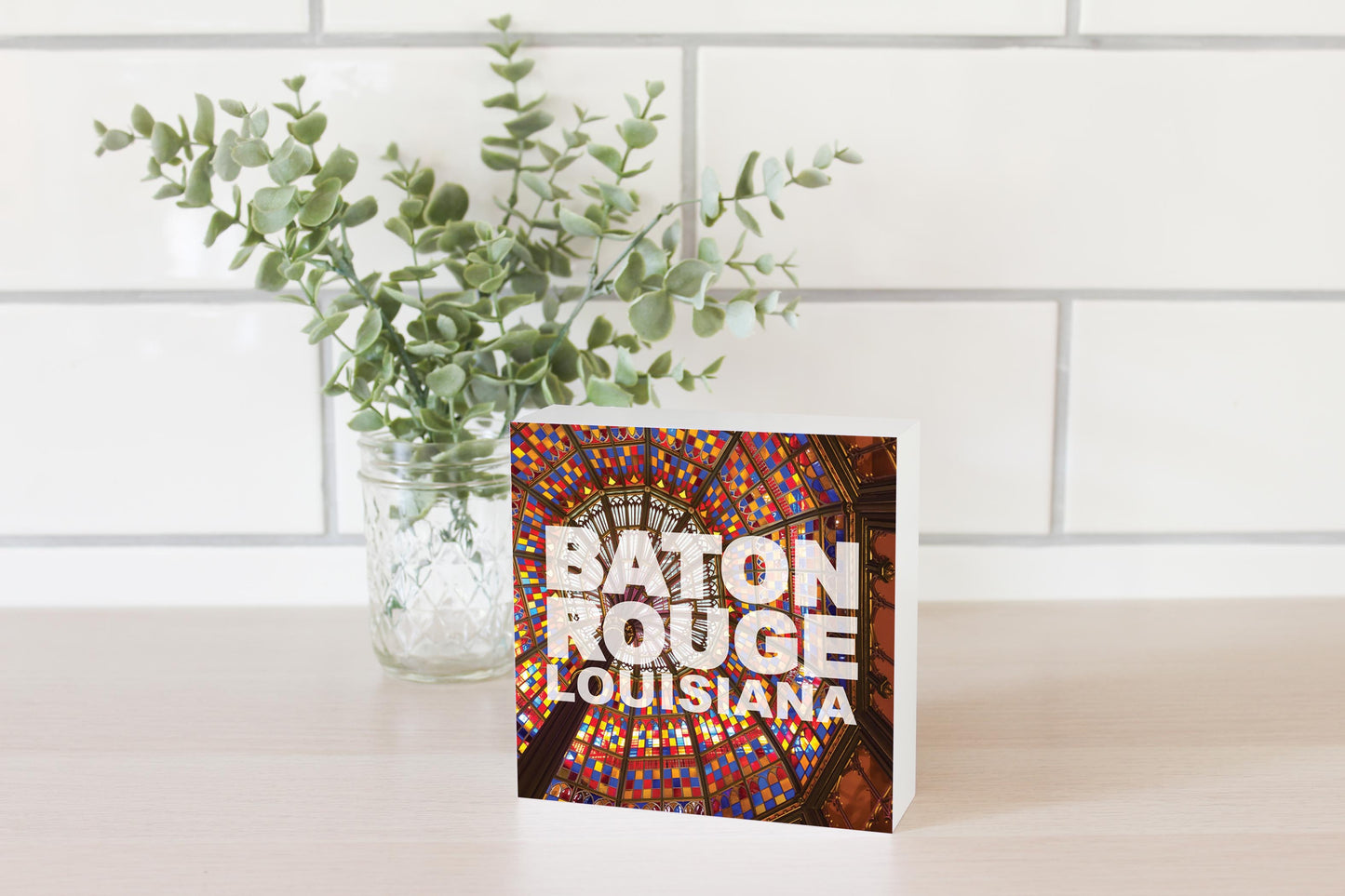 Baton Rouge Louisiana Photo | Wood Block | Eaches | Min 4