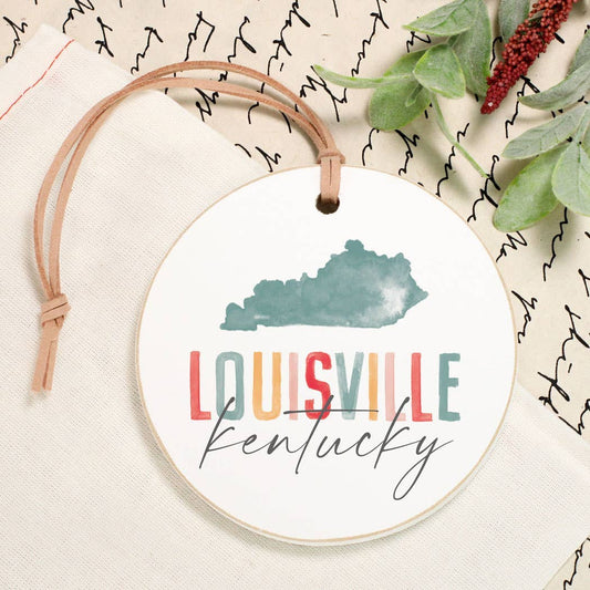 Custom Ornament, Customizable, Namedrop, Souvenir, Hometown