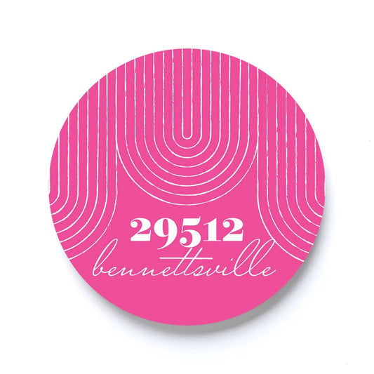 Bright Modern City Zip Pink Bennettsville 29512 | 2.65x2.65
