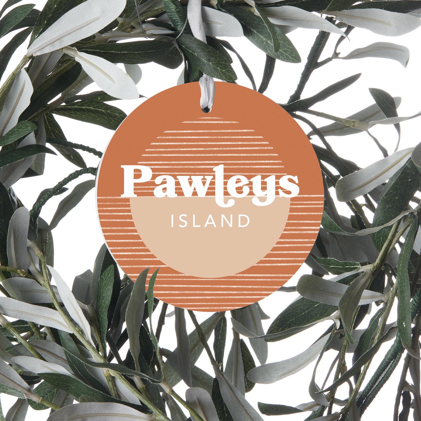 Vintage Groove Half Circle Lines Pawleys Island | 4x4