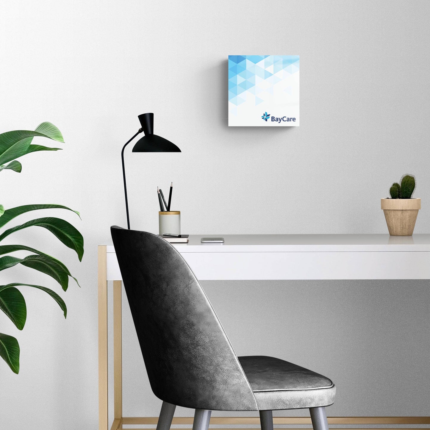 Customizable Corporate Glass Dry Erase Board With Marker