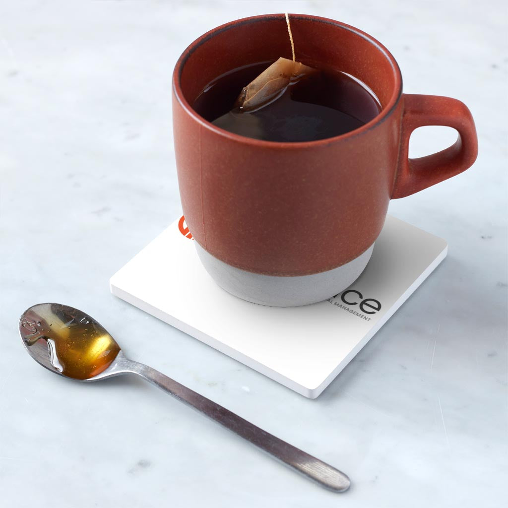 Workplace Hcm Logo| Absorbent Coasters | Eaches | Min 6