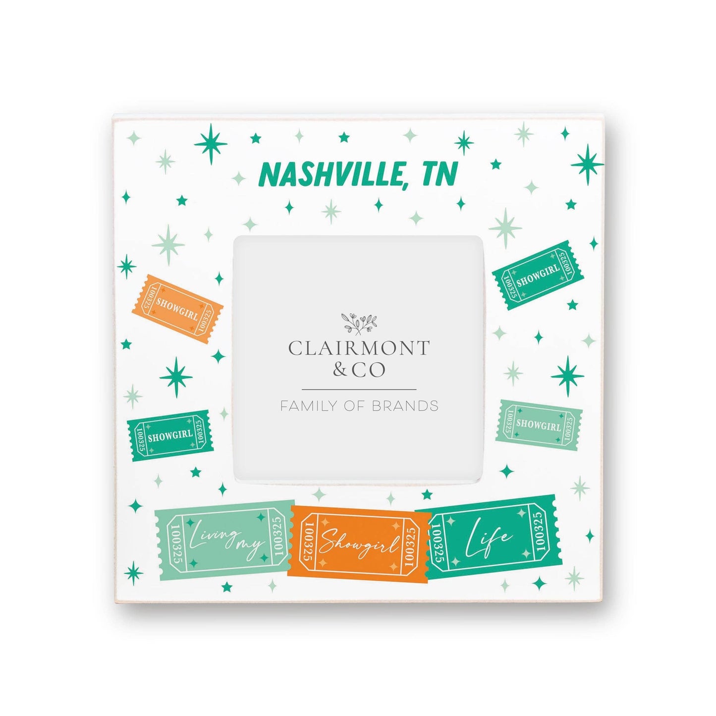 Simply Square Frame-Love+Local Showgirl