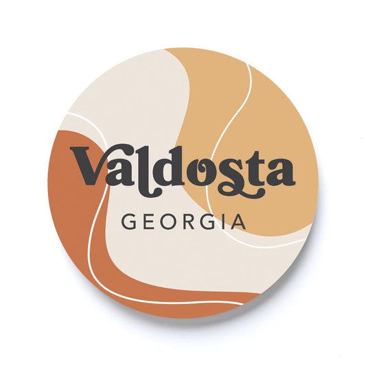 Vintage Groove Fluid Orange Georgia Valdosta | 2.65x2.65