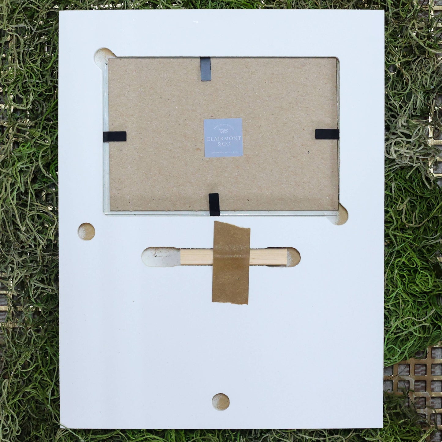 Custom Frame, Colorful State & Town, Wooden Frame