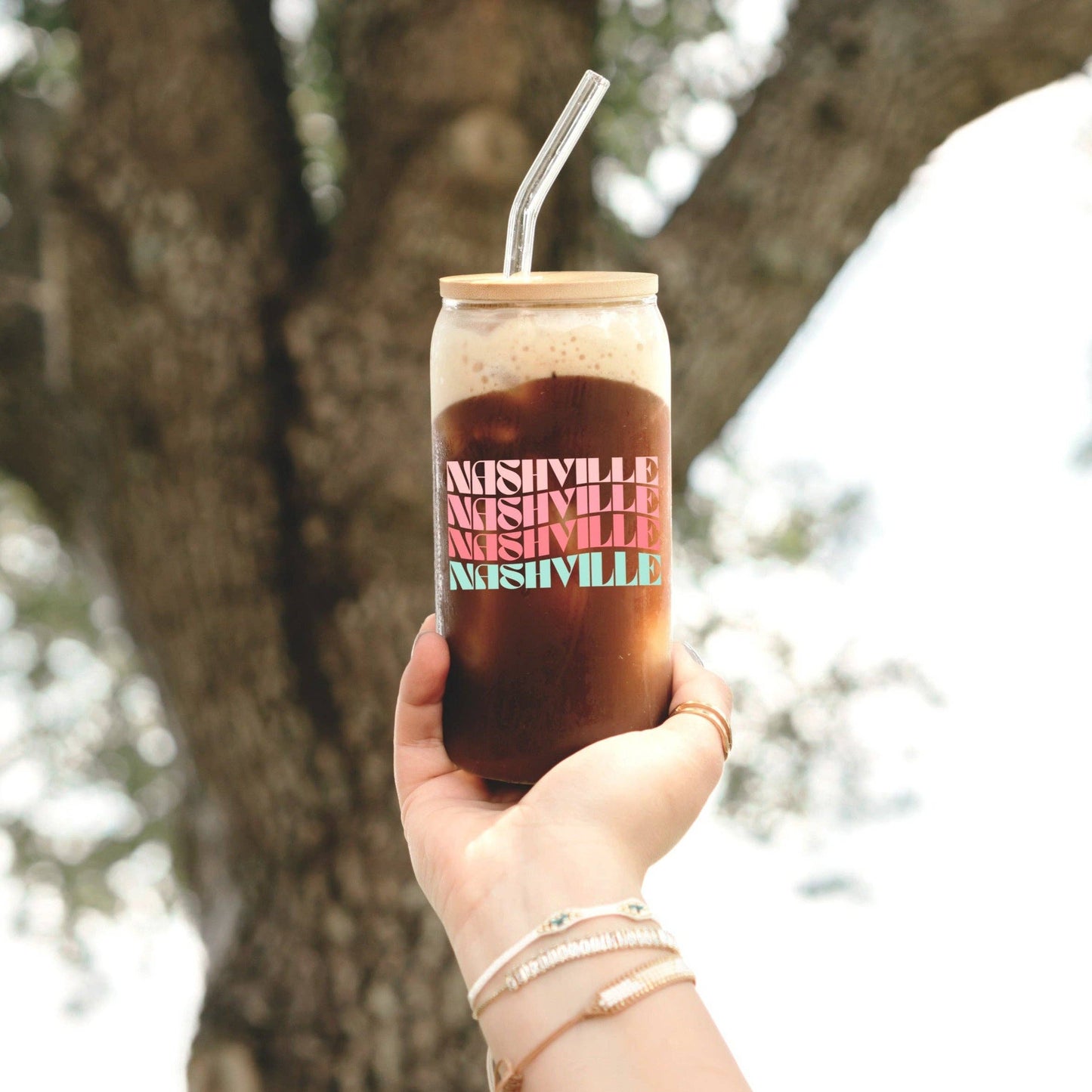 Custom Local Gift, Custom Cups, Souvenir, Cold Brew Glass