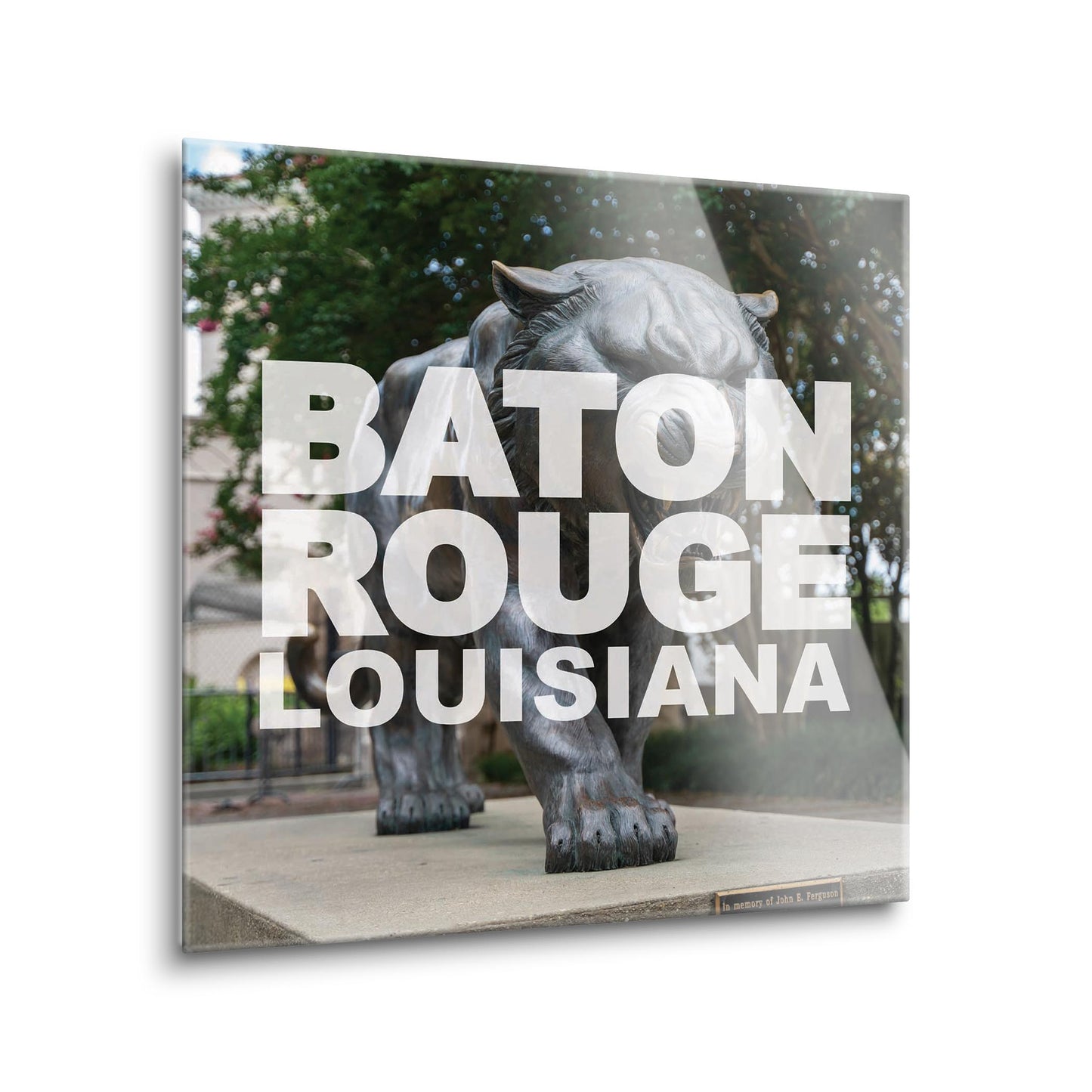 Baton Rouge Louisiana Photo | Hi-Def Glass Art | Eaches | Min 1