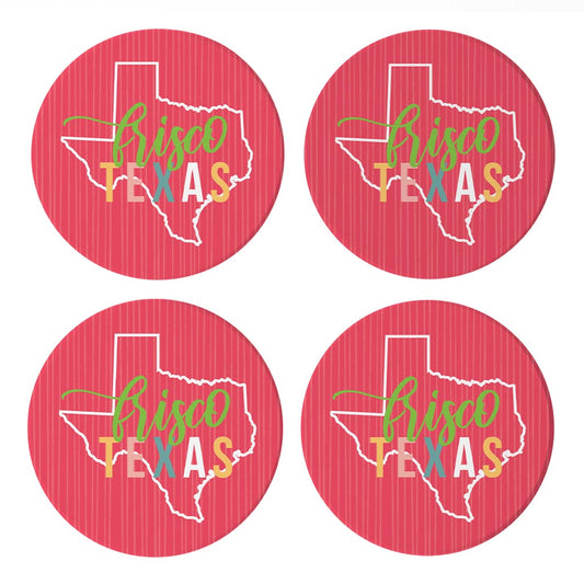 Boho Color State on Pink Texas Frisco