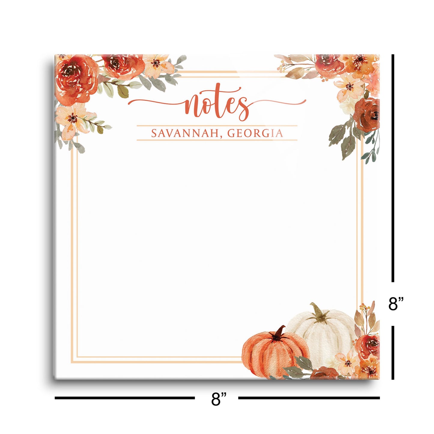 Fall & Harvest Pumpkins Savannah GA Notes