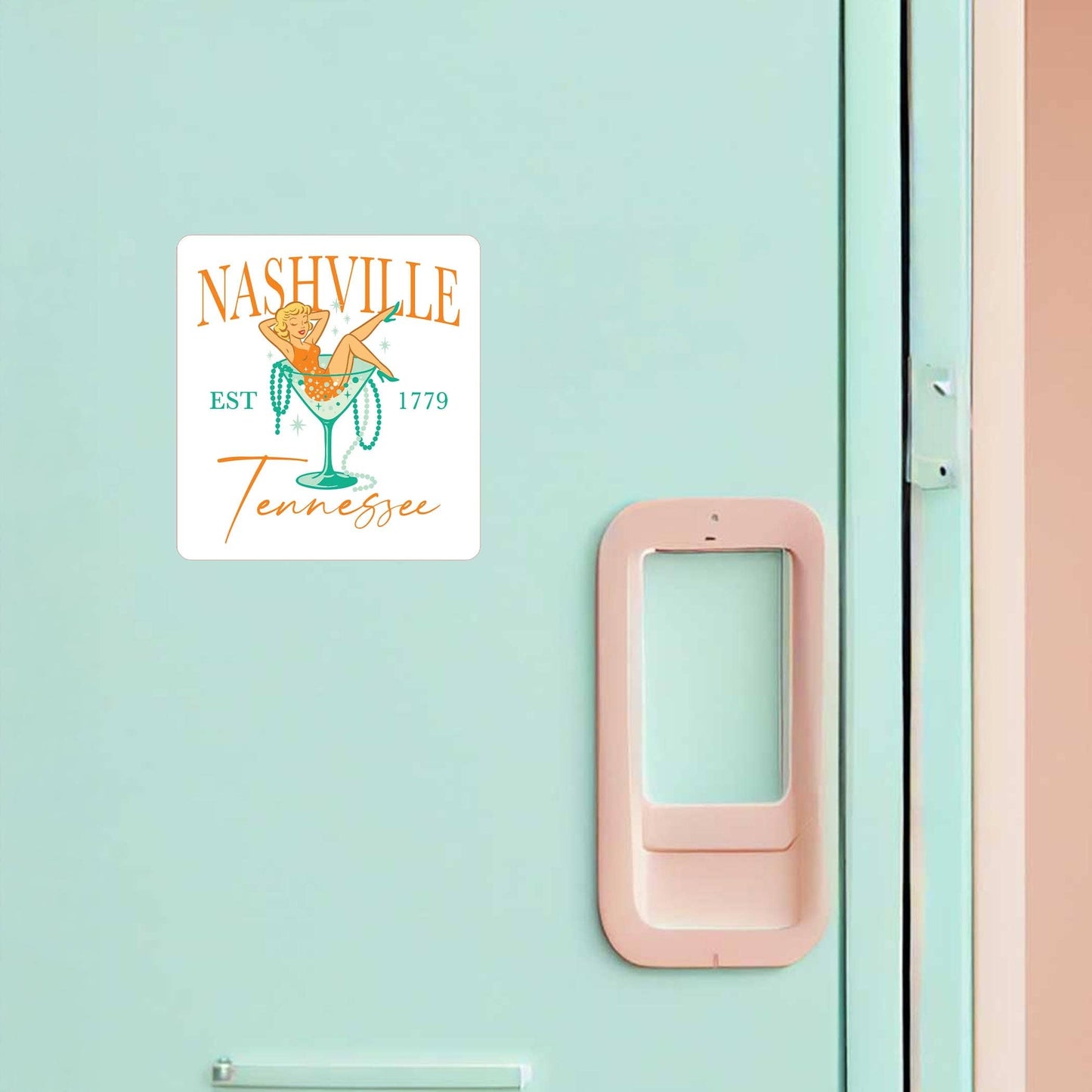 Vinyl Magnet-Love+Local Showgirl