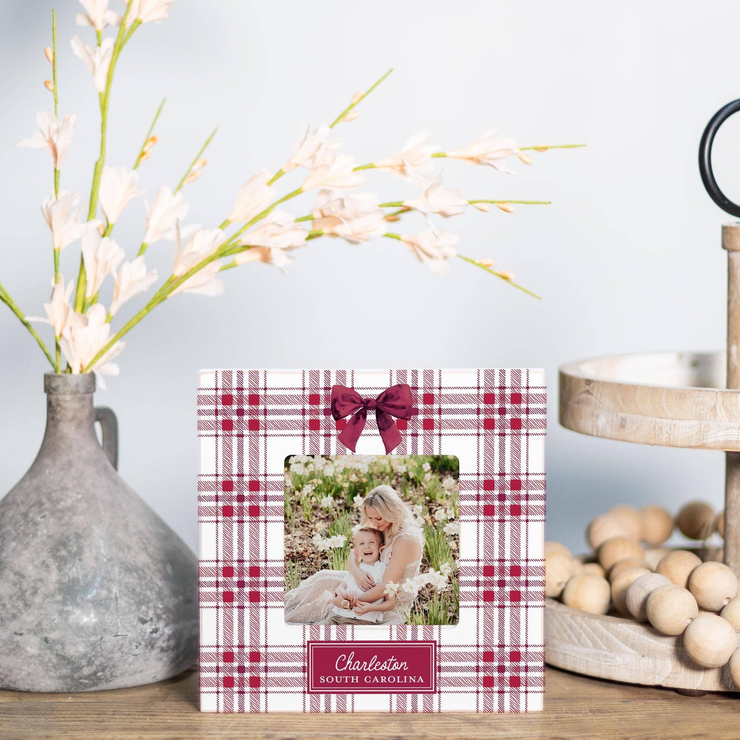 Simply Square Frame-Love + Local Winterberry