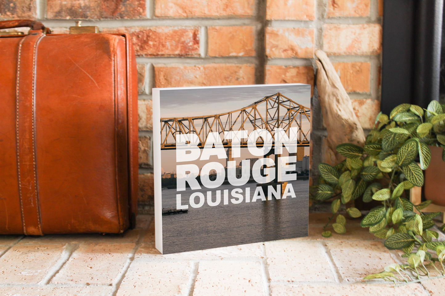 Baton Rouge Louisiana Photo | Wood Block | Eaches | Min 2