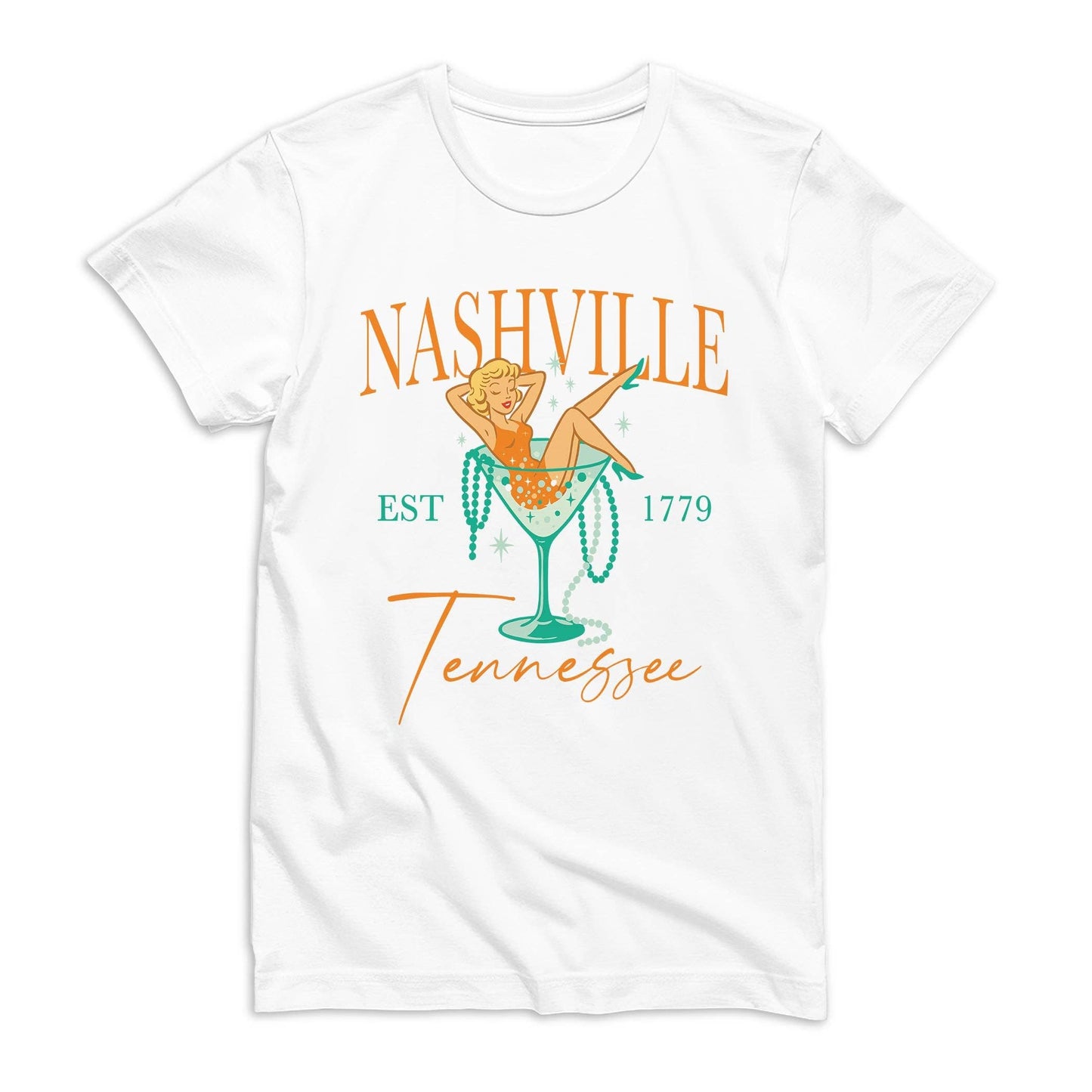 Bella Canvas T-Shirt White-Love+Local Showgirl