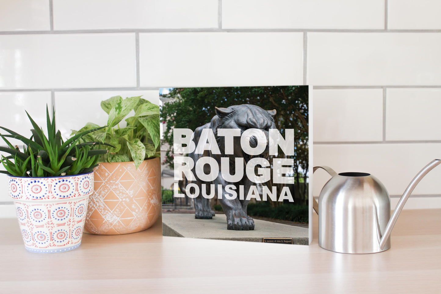 Baton Rouge Louisiana Photo | Wood Block | Eaches | Min 2