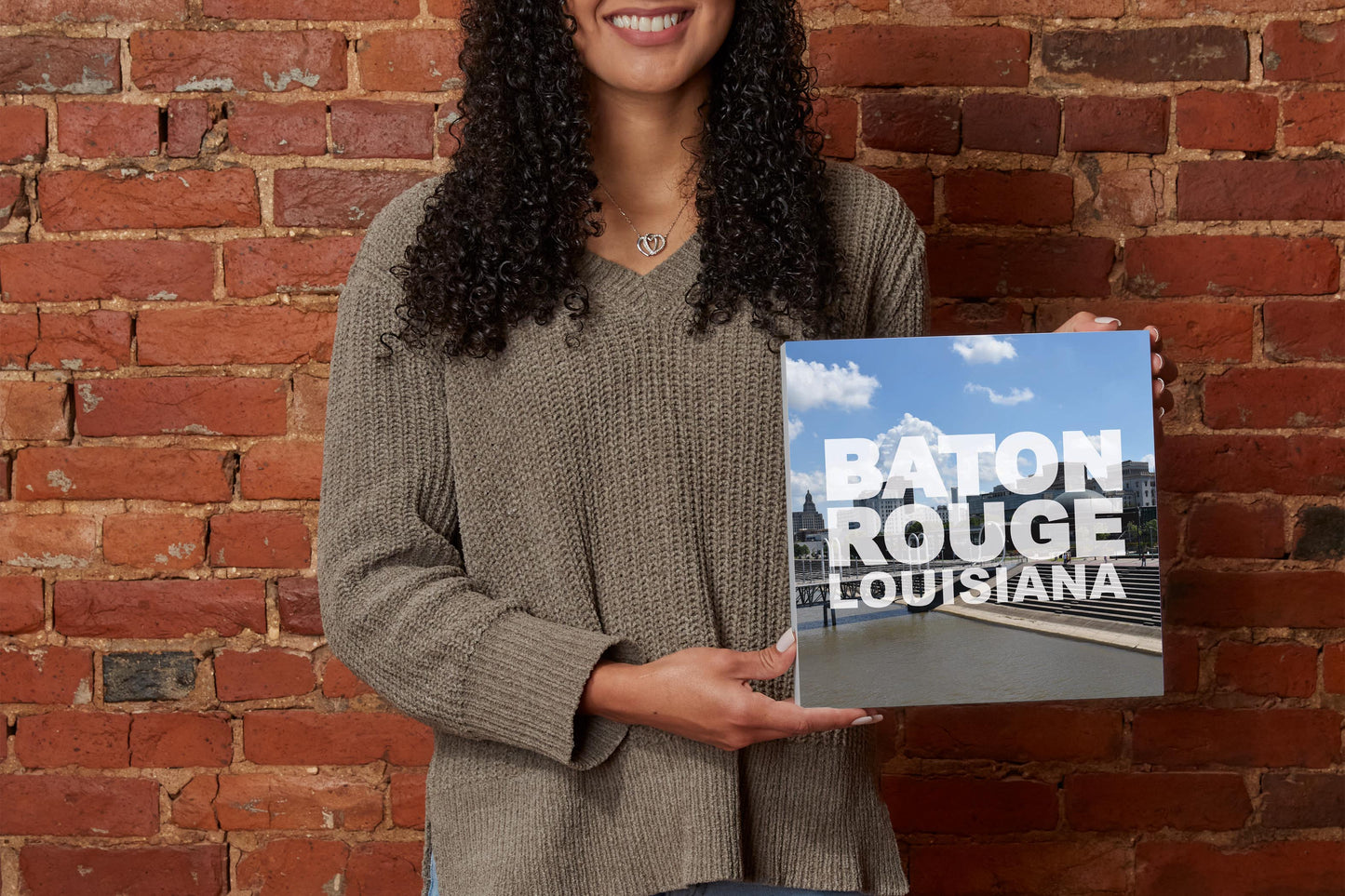 Baton Rouge Louisiana Photo | Wood Block | Eaches | Min 2