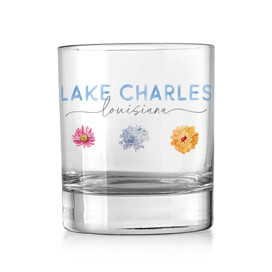 11oz Bourbon Glass-Love+Local Fantasy Garden