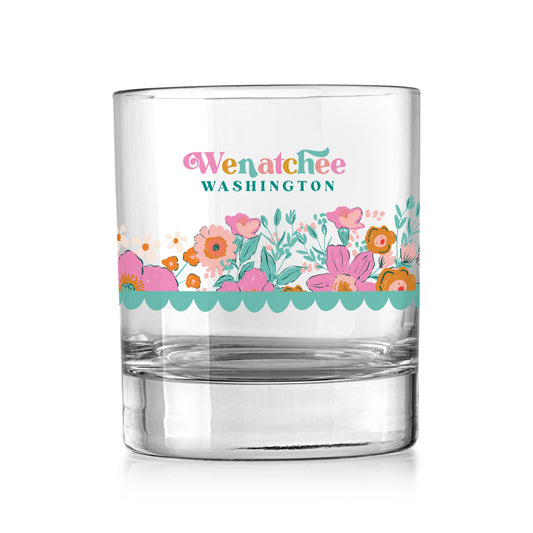 11oz Bourbon Glass-Kalia Floral Wenatchee Washington -0