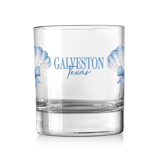 11oz Bourbon Glass-Love+Local Coastal Cowgirl -0