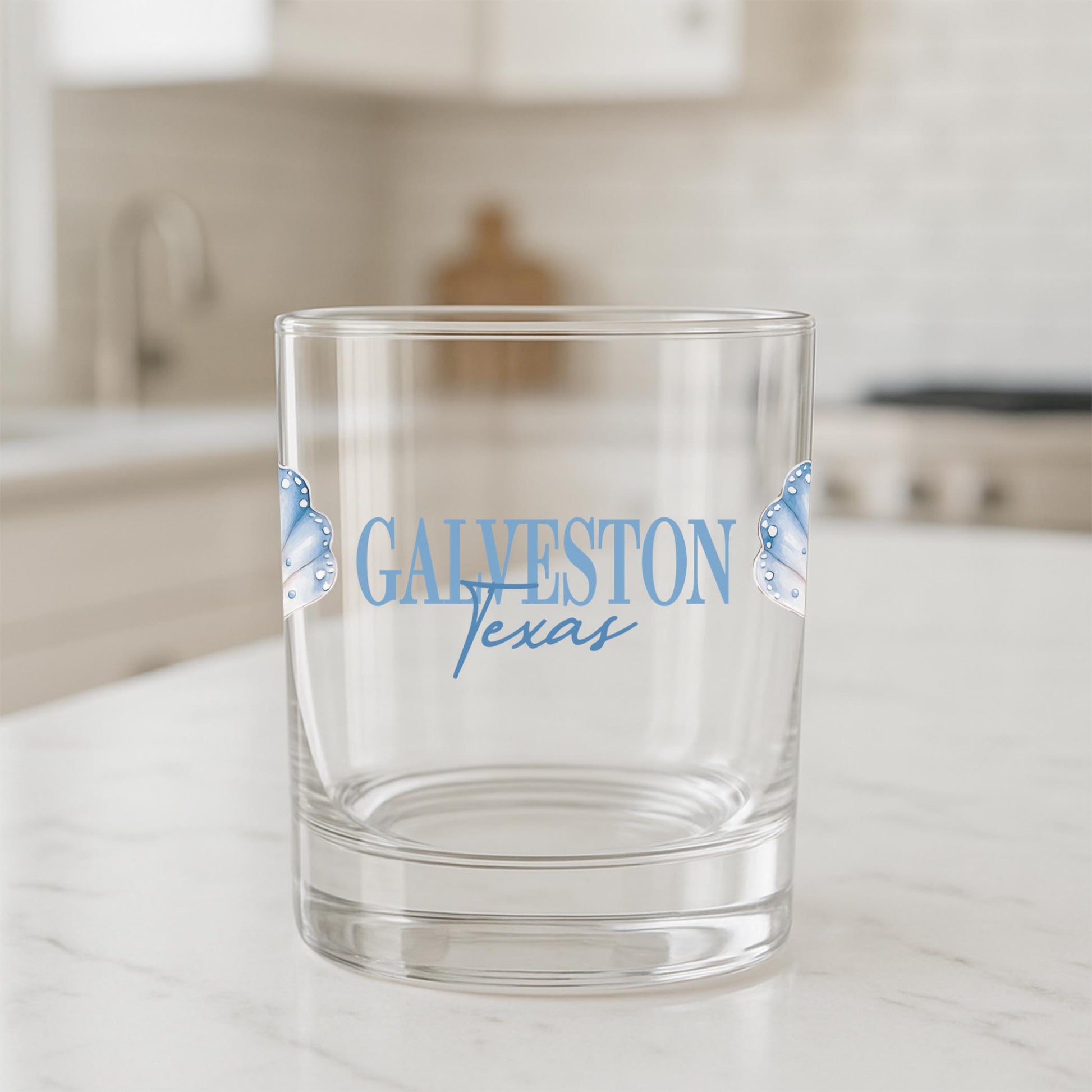 11oz Bourbon Glass-Love+Local Coastal Cowgirl -1