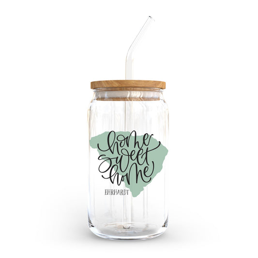 16oz Cold Brew Glass-Home Sweet Home Ehrhardt South Carolina