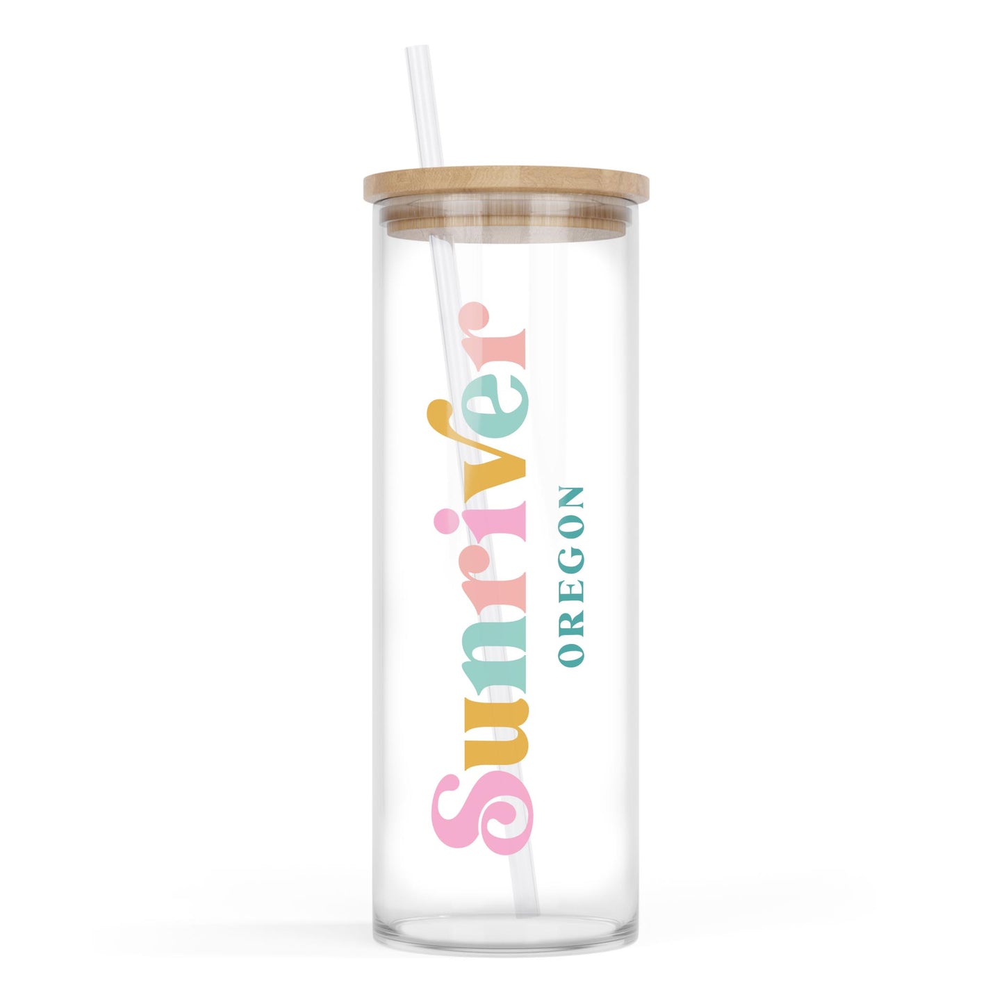 24oz Cold Brew Glass-Kalia Sunriver Oregon