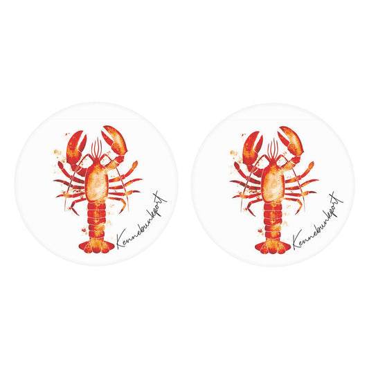 Car Coaster 2-Set-Kennebunkport Maine Lobster