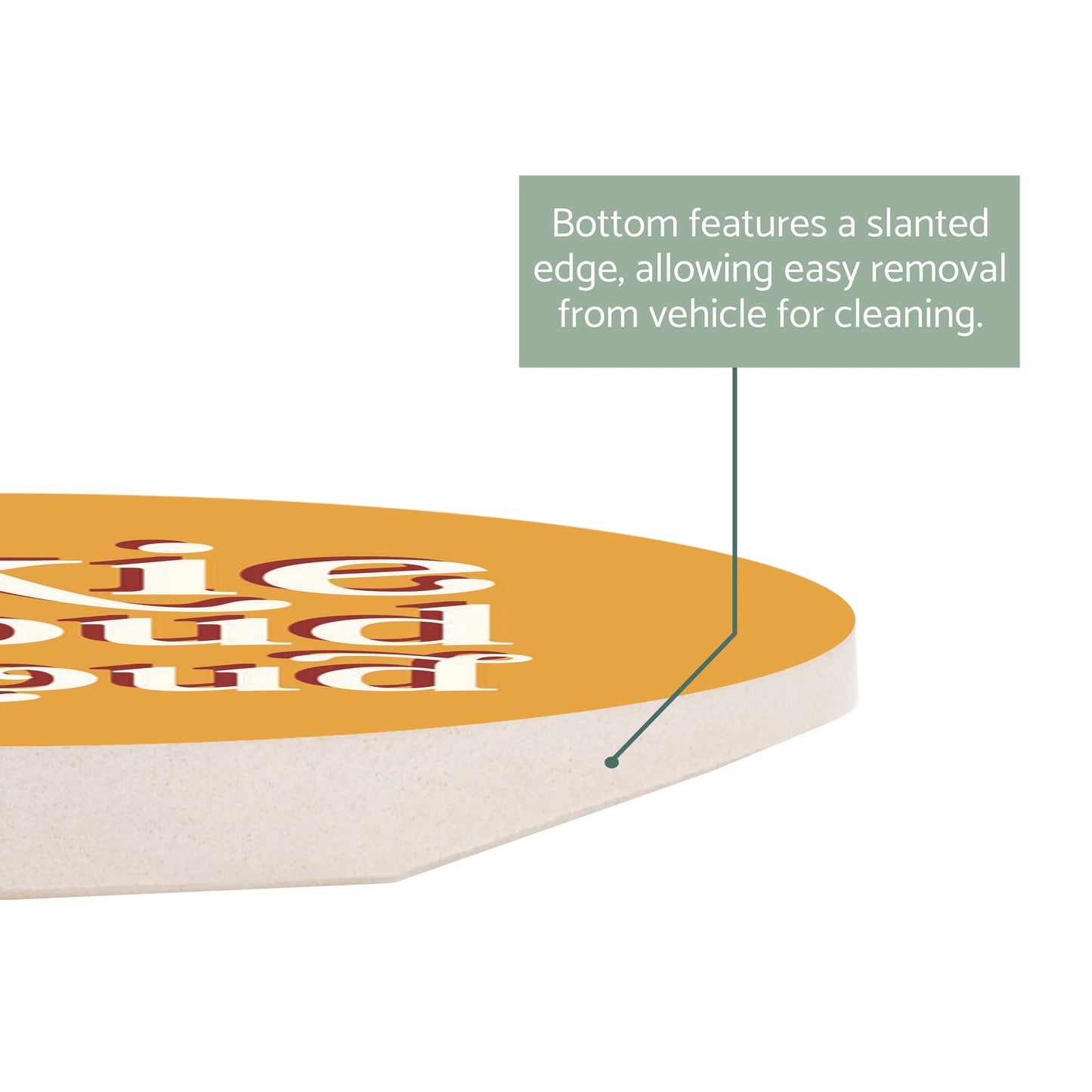 Car Coaster-Okie Loud And Proud