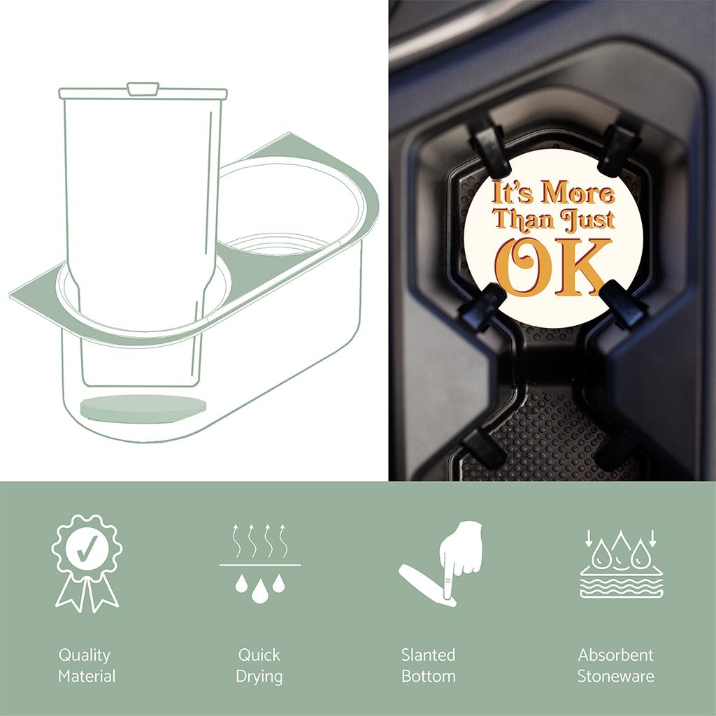 Car Coaster-It's More Than Just OK
