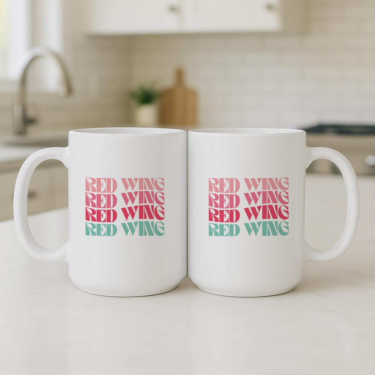 15oz Coffee Mug White-Retro Wave Red Wing Minnesota -3