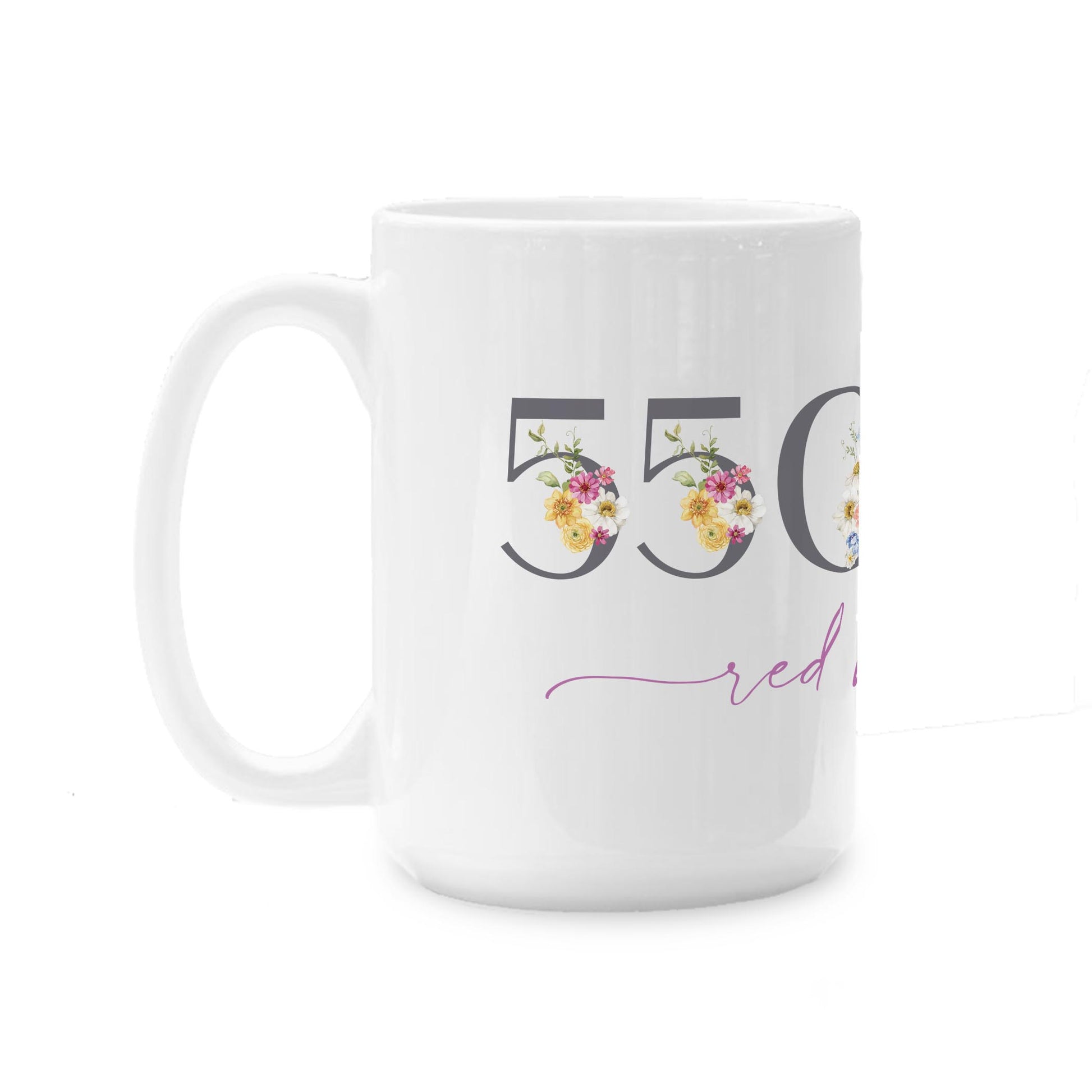 15oz Coffee Mug White-Fantasy Garden Red Wing Minnesota -0