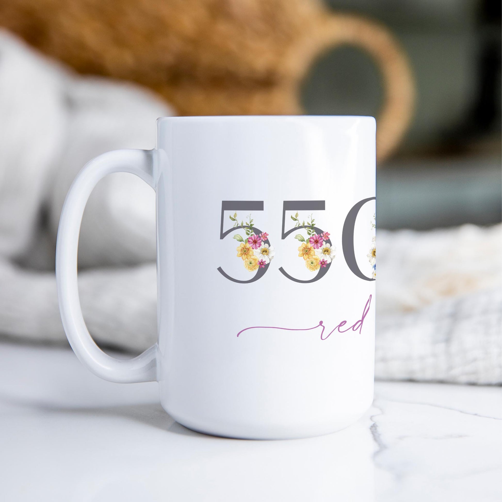 15oz Coffee Mug White-Fantasy Garden Red Wing Minnesota -2