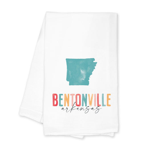 Cotton Tea Towel White-Bentonvillear