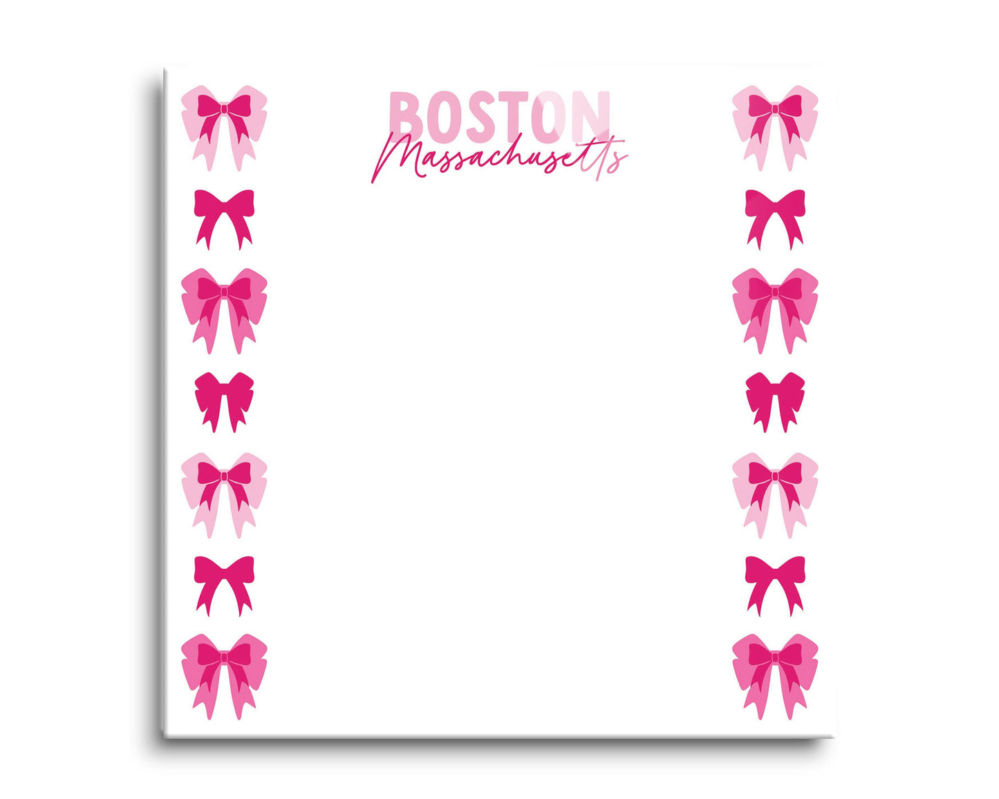 8x8 Glass Dry Erase-Love+Local Bonita Bows -0