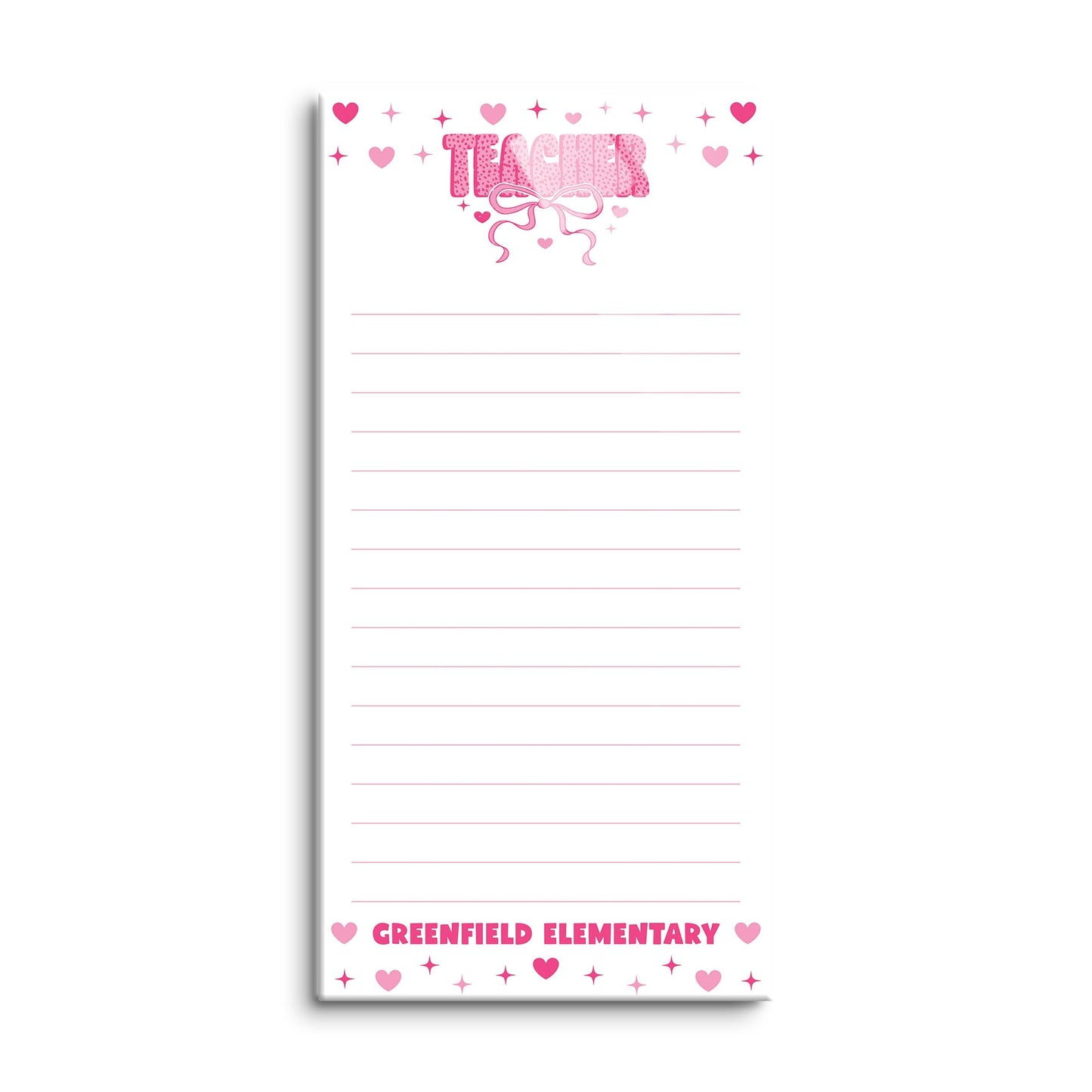 8x16 Glass Dry Erase-Love+Local Classroom Coquette Teacher Bow -0