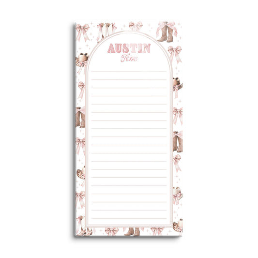 8x16 Glass Dry Erase-Love+Local Coquette Cowgirl -0