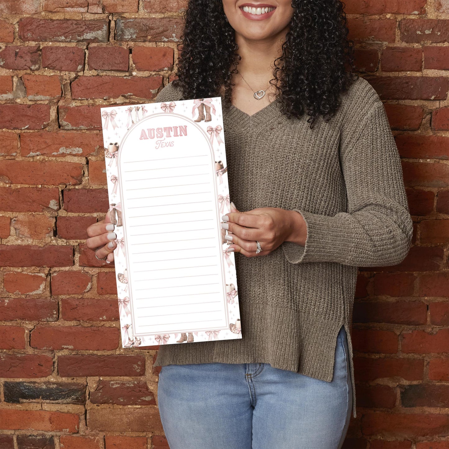 8x16 Glass Dry Erase-Love+Local Coquette Cowgirl -2