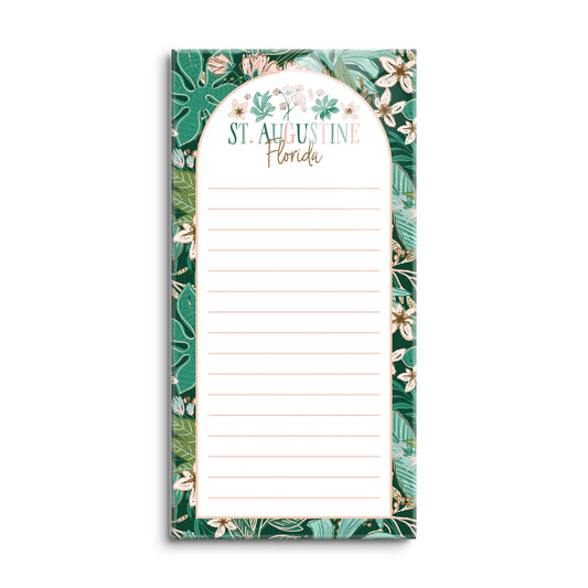 8x16 Glass Dry Erase-Love+Local Lush Tropics -0