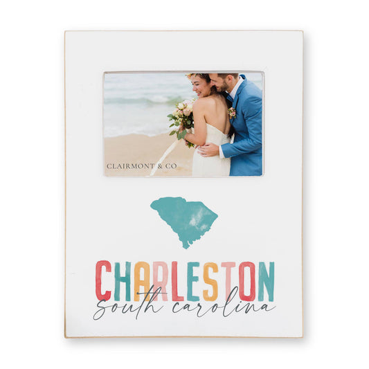 Lily Frame Vertical-Watercolor City Charleston South Carolina -0