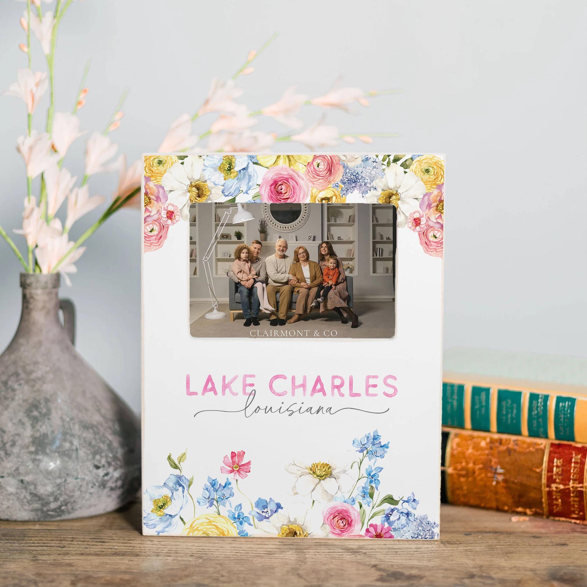 Lily Frame Vertical-Love+Local Fantasy Garden -1