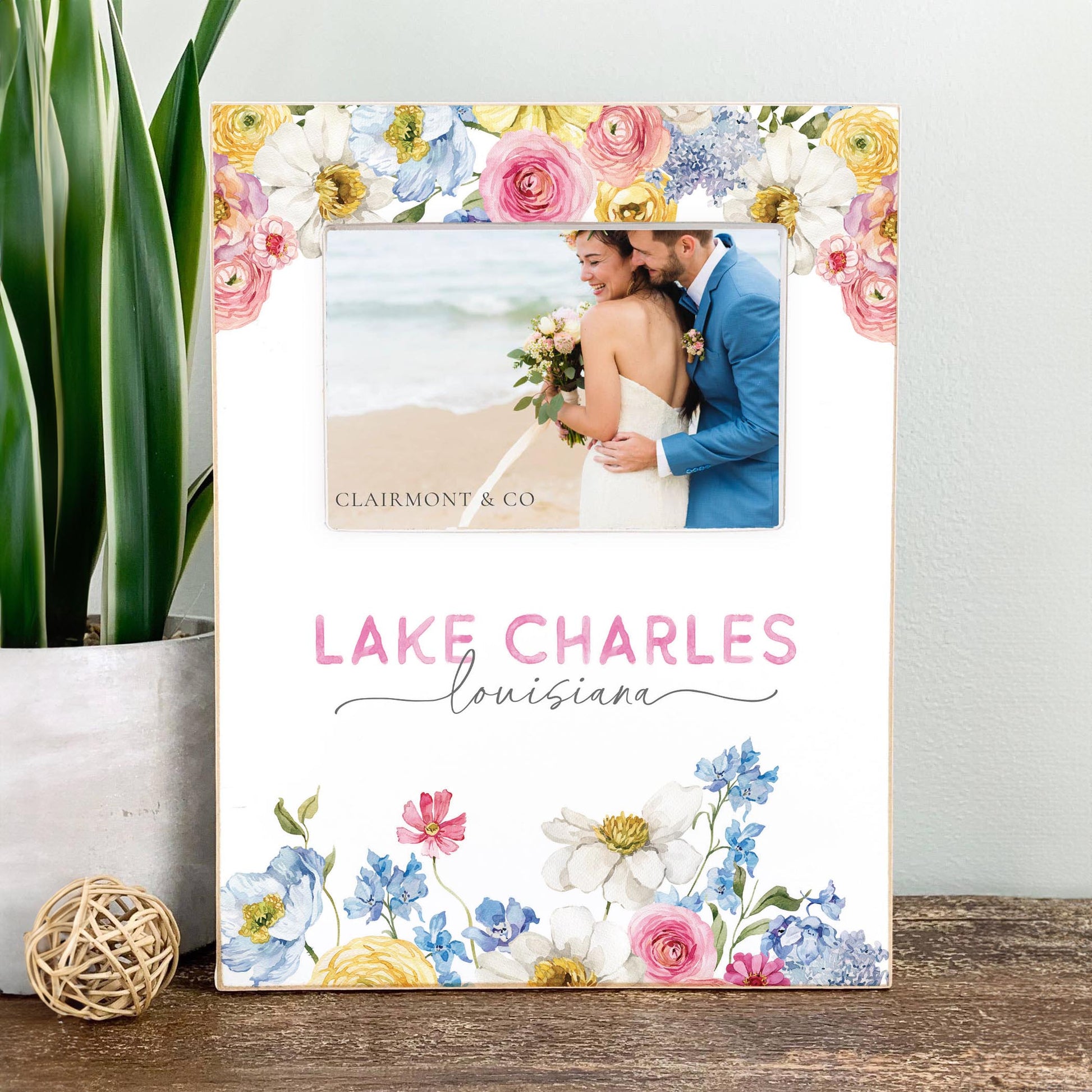 Lily Frame Vertical-Love+Local Fantasy Garden -2