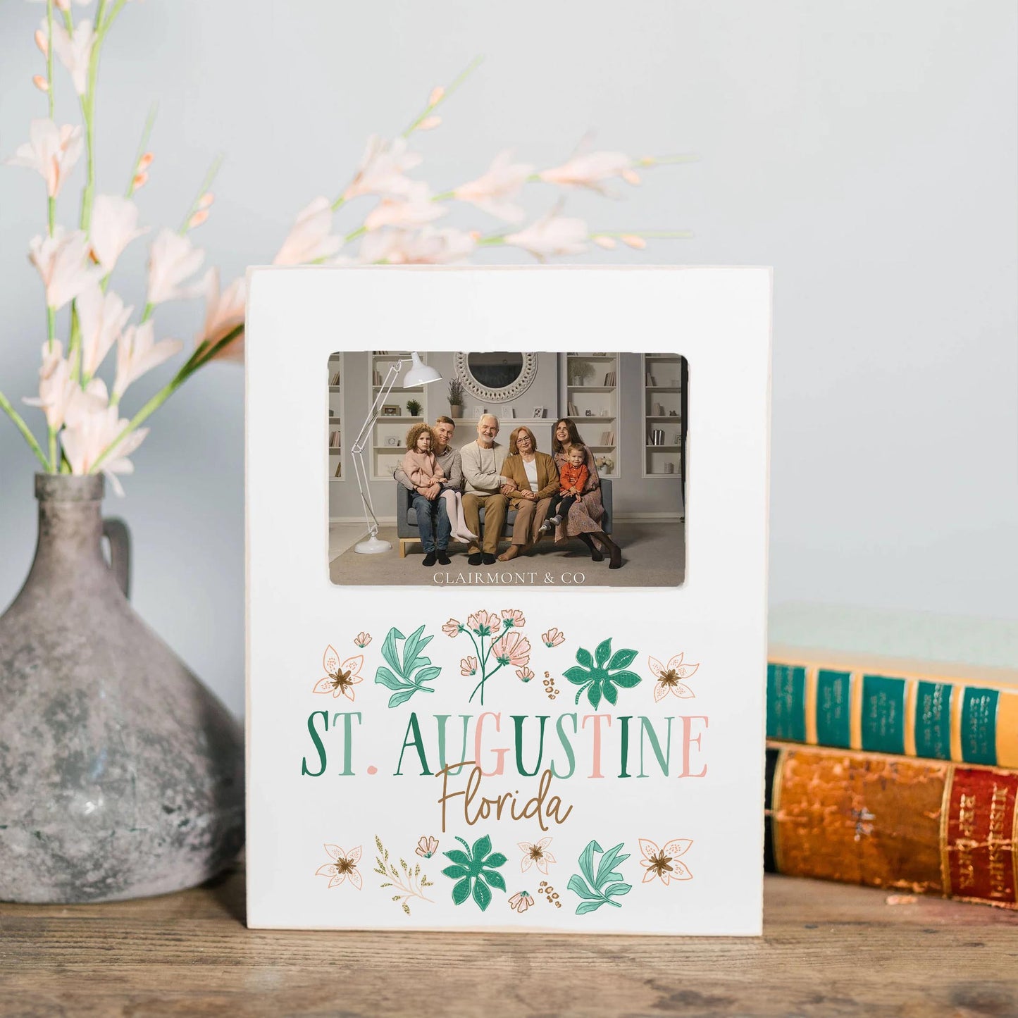 Lily Frame Vertical-Love+Local Lush Tropics -1