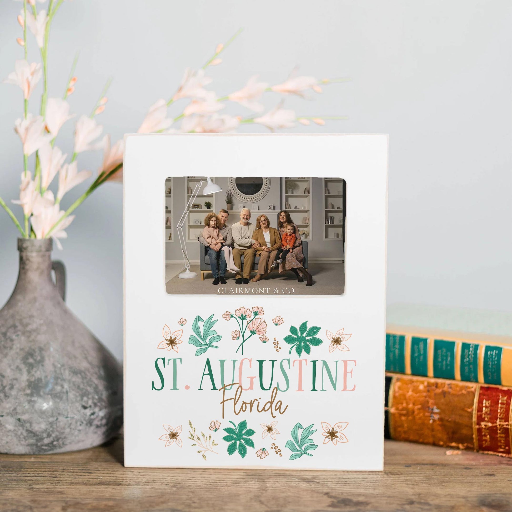 Lily Frame Vertical-Love+Local Lush Tropics -1