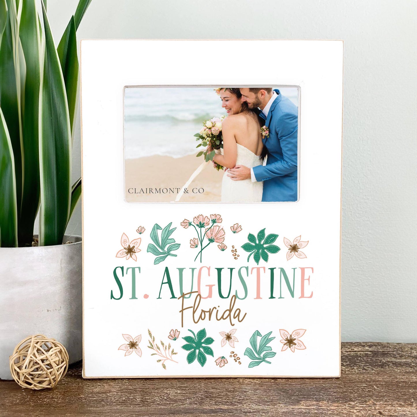 Lily Frame Vertical-Love+Local Lush Tropics -2