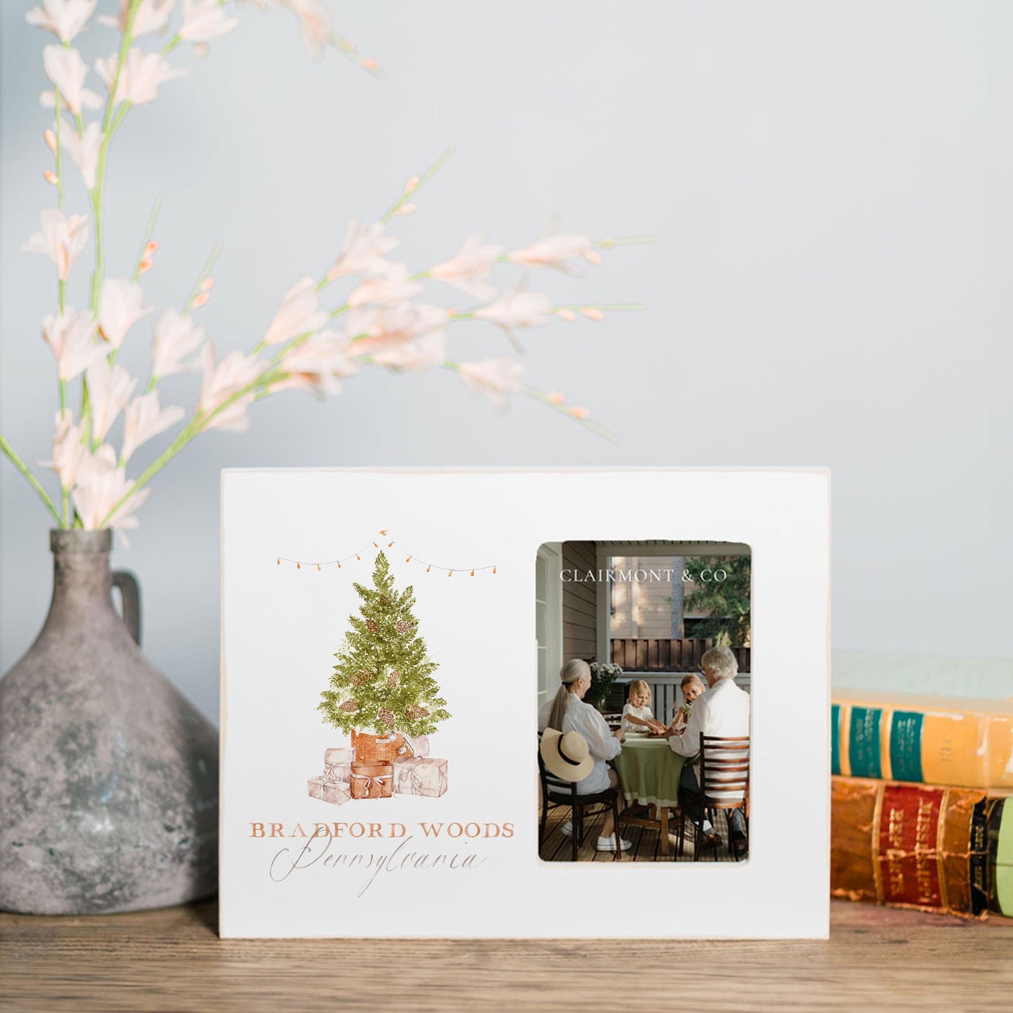 Lily Frame Horizontal-Cottage Tree Bradford Woods Pennsylvania -1